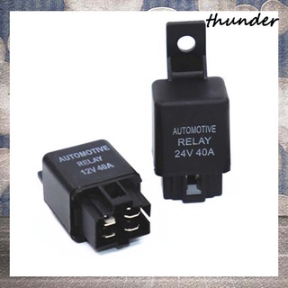 Thunder รีเลย์ไฟตัดหมอก 40 แอมป์ 12v สําหรับสายไฟรถยนต์