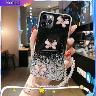 เคสซิลิโคน ลายผีเสื้อ 3D พร้อมสายคล้อง สําหรับ Huawei Mate 20 30 40 50 Pro Mate 20X