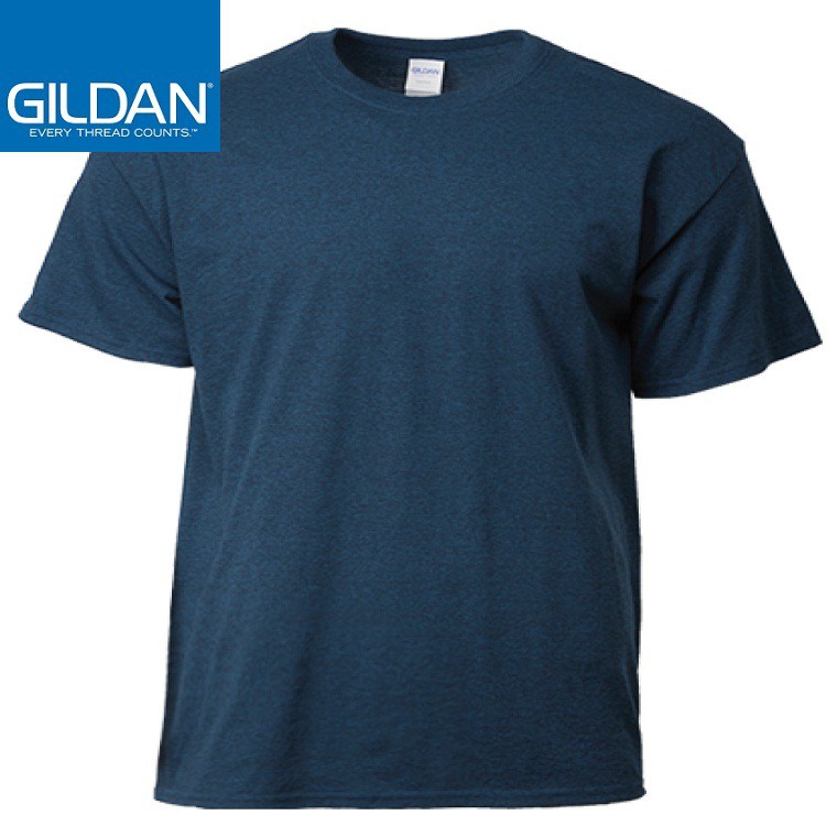 Gildan Heavy Cotton 5000 เสื้อยืดผู้ใหญ่ Unisex - 286 Midnight