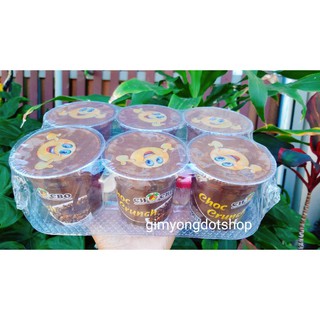 chocbo choc crunch มินิโกโก้ ครั้นช์ ปริมาณ 60 กรัม set  6 ถ้วย