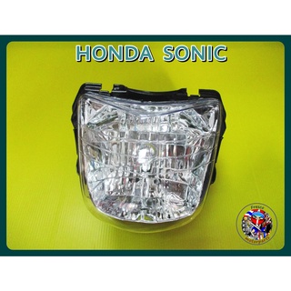 ไฟหน้า จานฉาย  ตัวเก่า (ตาเดี่ยว)   -    HONDA  SONIC Headlight   (Old Edition)