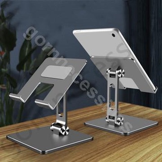 รองรับแท็บเล็ต Tablet stand แข็งแรง ทนทาน ขาตั้งโทรศัพท์ แท่นวางโทรศัพท์มือถือ สมาร์ทโฟน แท็บเล็ต แบบตั้งโต๊ะ อลูมิเนียม