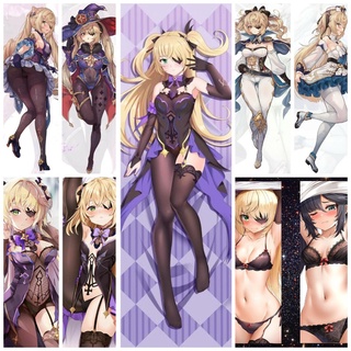 [พร้อมส่ง] ปลอกหมอน ลายเกม Genshin Impact Fischl Dakimakura Male Otaku Hugging ขนาด 50 X 150 ซม. สําหรับตกแต่ง