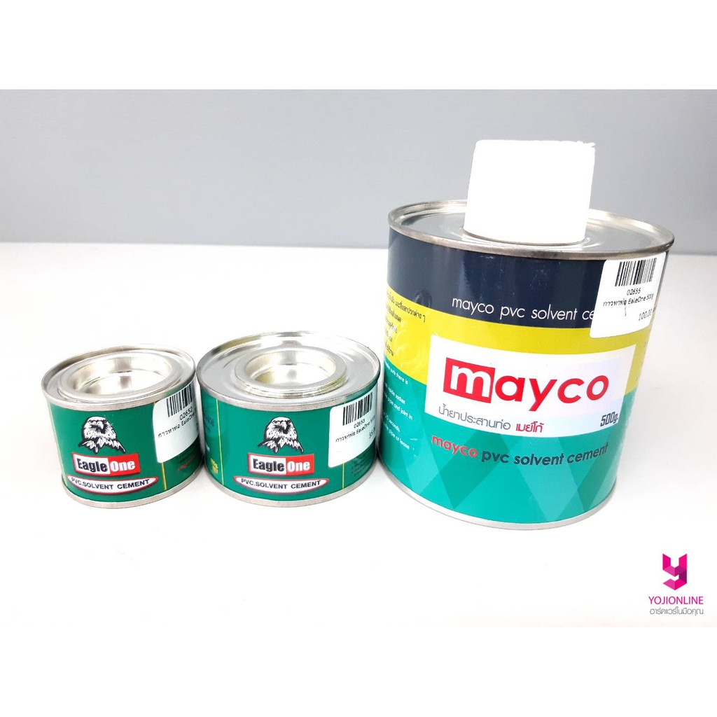 YOJI ONLINE กาวทาท่อ น้ำยาประสานท่อพีวีซี กาวทาพีวีซี Eagle one/Mayco – โปรปัง