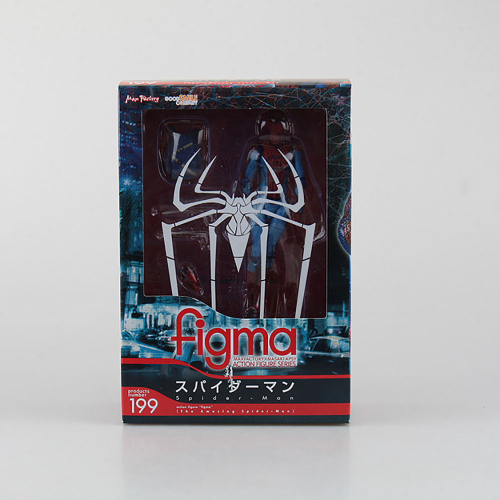 ฟิกเกอร์ The Model Hands To Do Max Figma 199 Spider-Man พร้อมกล่องของ ...