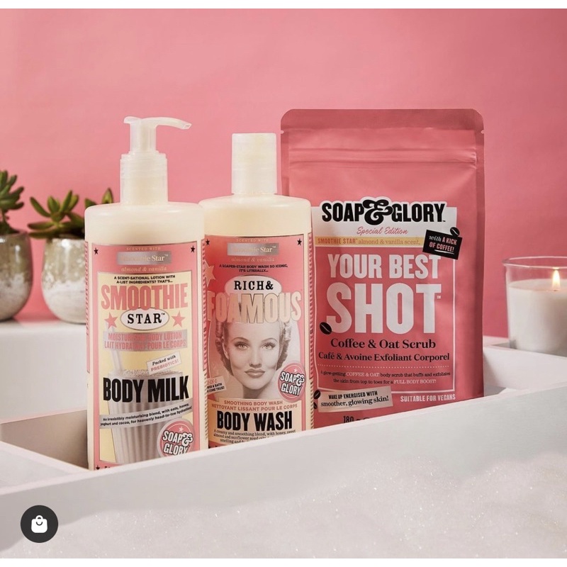 Soap & Glory Smoothie Star Body Lotion / Body Wash / Scrub / Buttercream