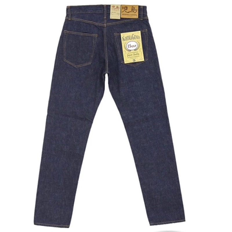 กางเกงยีนริมแดง Kojima Genes ทรงกระบอก ริมแดง Made in Japan