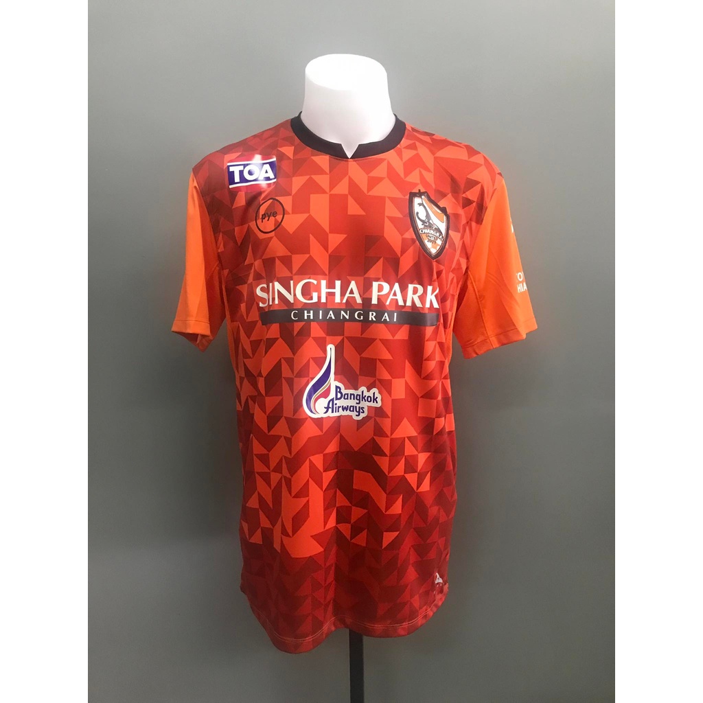 เสื้อเชียงราย ยูไนเต็ด 2017 สีส้ม 2XL 45" ใหม่ป้ายห้อย FULL ของแท้ 100%