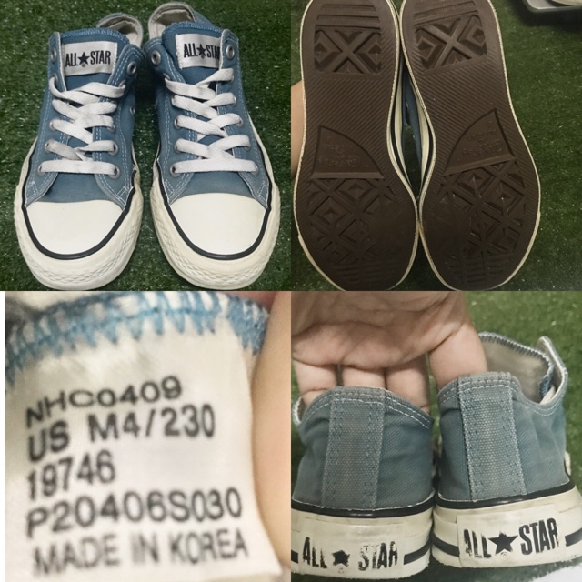 converse all star made in korea