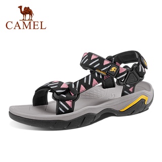 Camel รองเท้าแตะ กันลื่น น้ําหนักเบา ทนต่อการเสียดสี เหมาะกับเดินชายหาดกลางแจ้ง สําหรับผู้หญิง