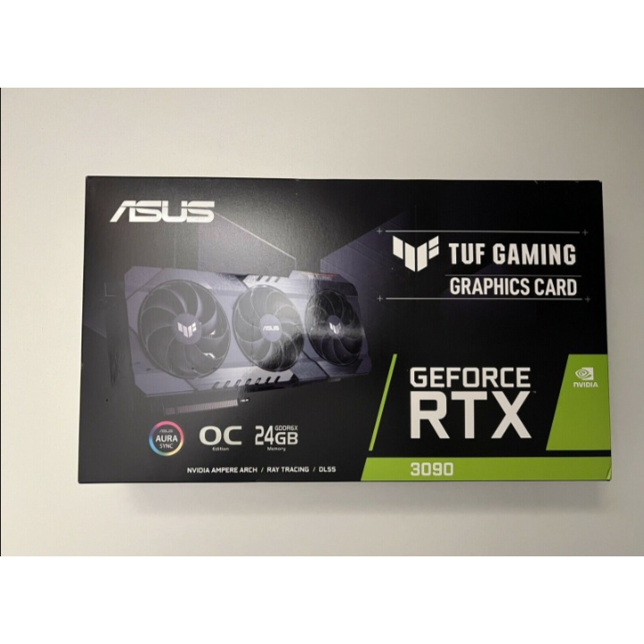 Asus Tuf Gaming Geforce Rtx 3090 Oc 24gb Gddr6x Graphics Card Shopee Thailand