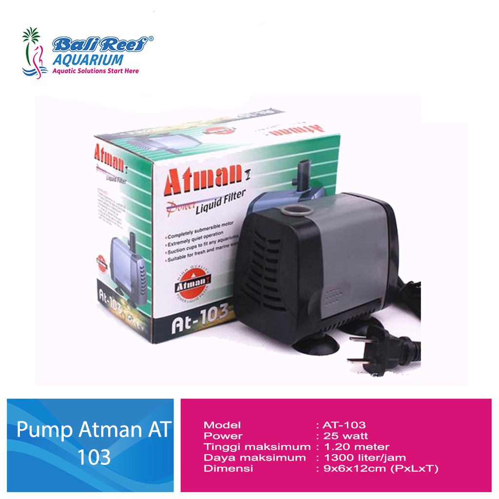 Atman At 103 Aquarium Submersible Pump Aquarium Submersible Pump ที่ 103