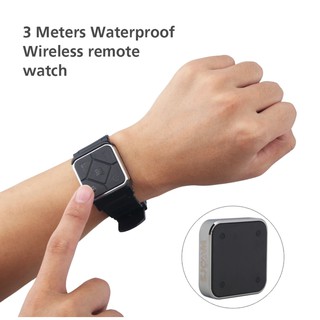 SJCAM Remote Band M20 Sj6 Sj7 (รีโมทแบบสายรัดข้อมือ) SJCAM RF Wrist Remote Control Watch Main Features