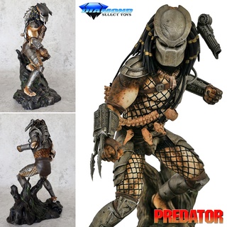 งานแท้ Diamond Select Toys Predator Ultimate Gallery Diorama พรีเดเตอร์ คนไม่ใช่คน Jungle Hunter Ver ฟิกเกอร์ Figure