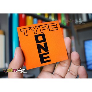 สติ๊กเกอร์TYPEONE/สติ๊กเกอร์TYPEONEสะท้อนแสงสติ๊กเกอร์TPYEONE/TPYEONEสติ๊กเกอร์ 🔰