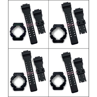 กรอบสาย G-SHOCK แท้✅ สีดำด้าน ใส่ได้กับรุ่น GA-100 ,GA-110 ,GA-120 ,GAX-100 ,GD-100 ,GD-120 สายนาฬิกา