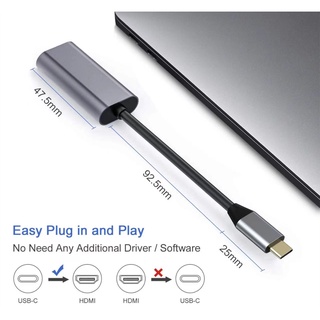 สายแปลง USB Type C to HD Adapter (4K)