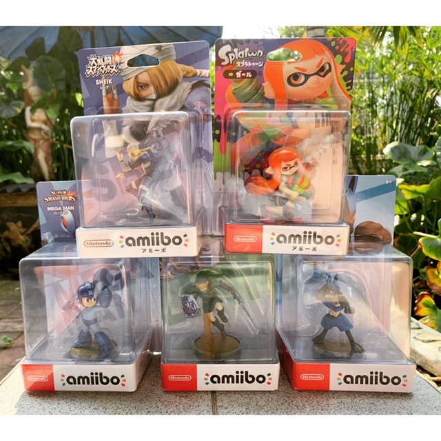 Amiibo มาใหม่ จากญี่ปุ่น🇯🇵💯❤️ Link splatoon sheik megaman lucario