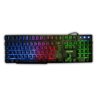 Tecfon K-596 Rainbow Backlight Gaming Keyboard คีย์บอร์ด เกมมิ่ง