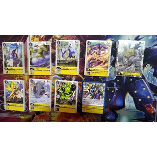 Digimon Card Game BT6 Double Diamond Rate C Yellow