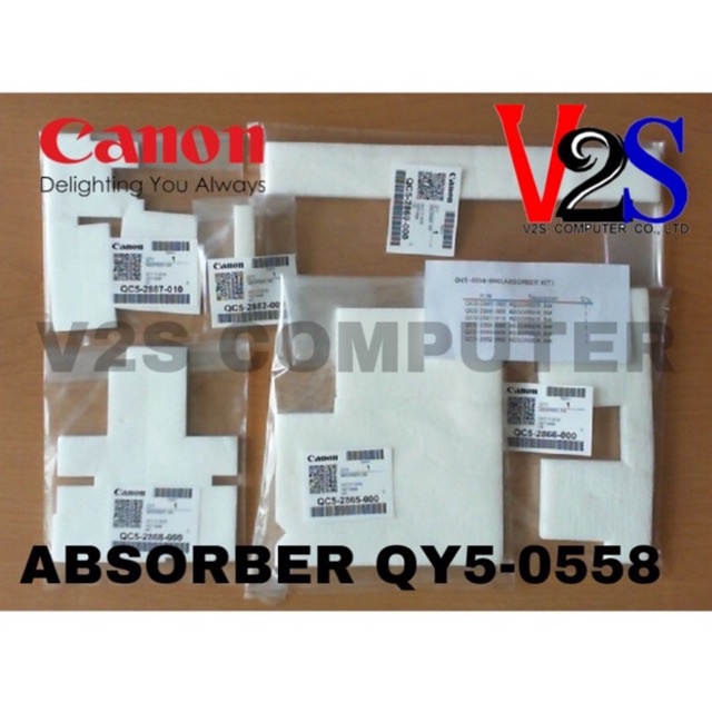 แผ่นฟองน้ำซับหมึก Canon รุ่น QY5-0558 For Canon G1000,G2000,G3000,G4000 อะไหล่ของแท้จากศูนย์
