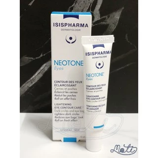 ISIS Neotone Eyes เจลบำรุงรอบดวงตา สำหรับถุงใต้ตาบวม มีรอยคล้ำรอบดวงตา 15 ml isispharma neotone eye