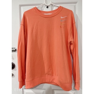 เสื้อแขนยาวแฟชั่น over size ปัก nike ผ้าดีมาก