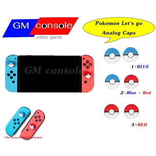 ยางอนาล้อก nintendoswitch จอยคอน Silicone Analog Stick Cap for Joy-Con Controller – (Pokemon Edition)