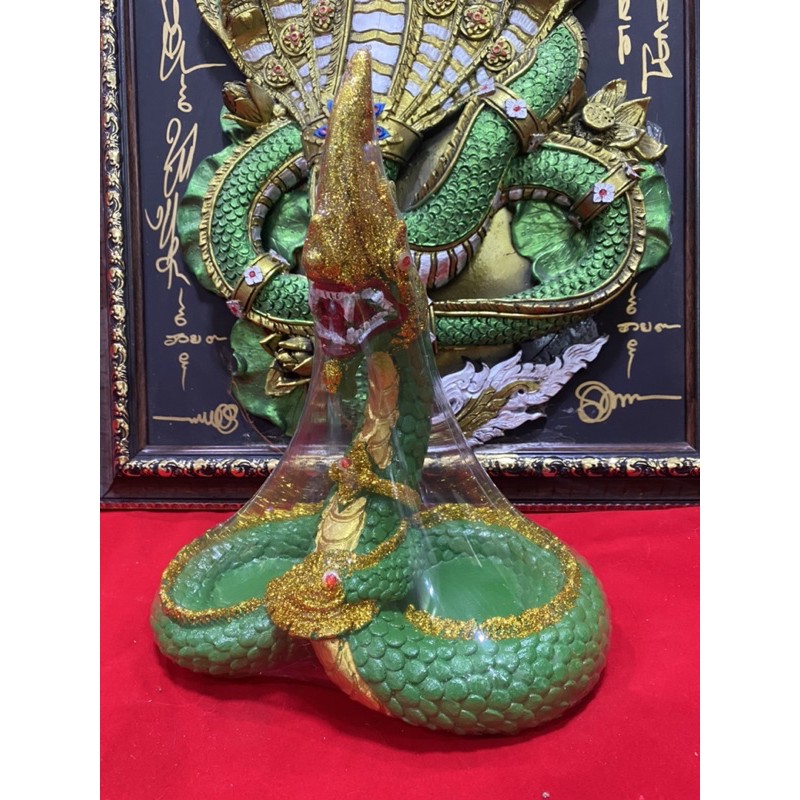 พญานาคราช พญานาคเลข8 เครื่องรางเเห่งโชคลาภ 4 สี อิฟินิตี้