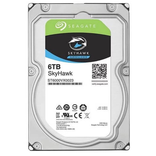 [ประกัน 3 ปี]  SEAGATE SKYHAWK  6TB #ออกใบกำกับภาษีได้  HARD DISK BARRACUDA (ST6000VX001)