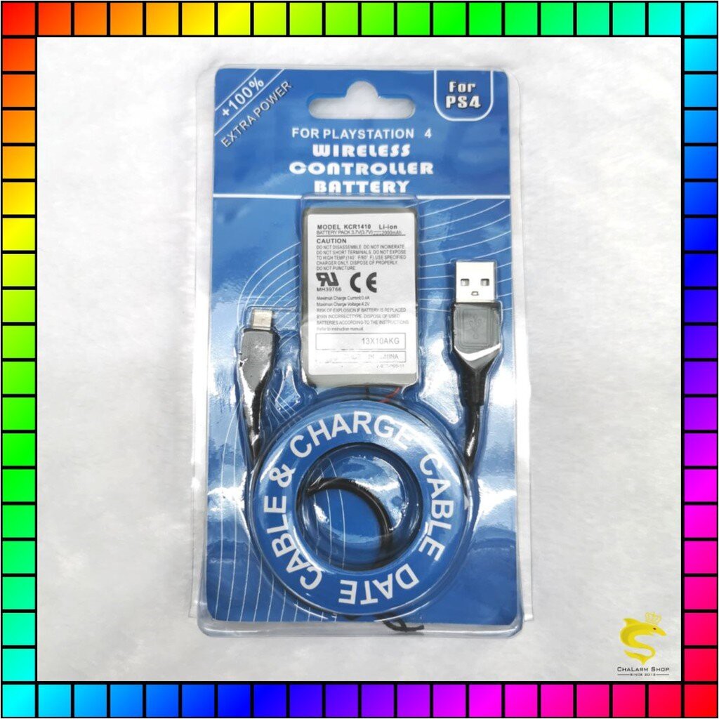 แบตเตอรี่จอย PS4 รุ่น 1 (Warranty 1 Month)