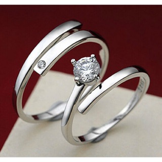 Sale!!Romantic Couple Rings แหวนเงิน