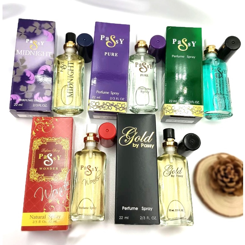 BONSOIR Passy Perfume Spary แพ็ซซี่ เพอร์ฟูม สเปรย์ 22 ml. 3 ชิ้น