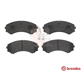 P54 029B ผ้าเบรก F (แท้ BREMBO รุ่น Black) MITSUBISHI ปาเจโร่ Pajero 99 ปี2006-&gt;