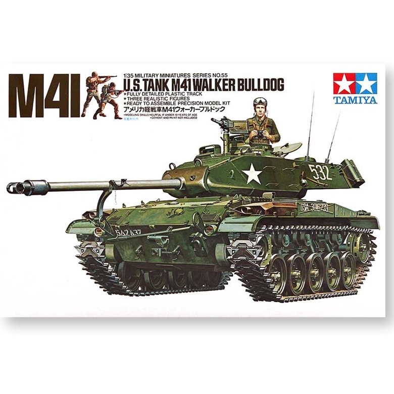 US ถัง M41 Walker Bulldog Tamiya | เบอร์ 35055 | 1:35