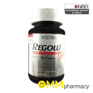 VISTRA REGOW 30 Capsules วิสทร้า รีโกว์ 30 แคปซูล