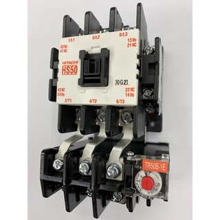 HITACHI HS50-T MAGNETIC CONTACTOR + OVERLOAD RELAY