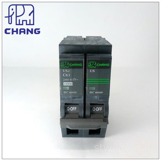 CHANG เมนเบรกเกอร์ 2P 32A, 45A, 50A, 63A.