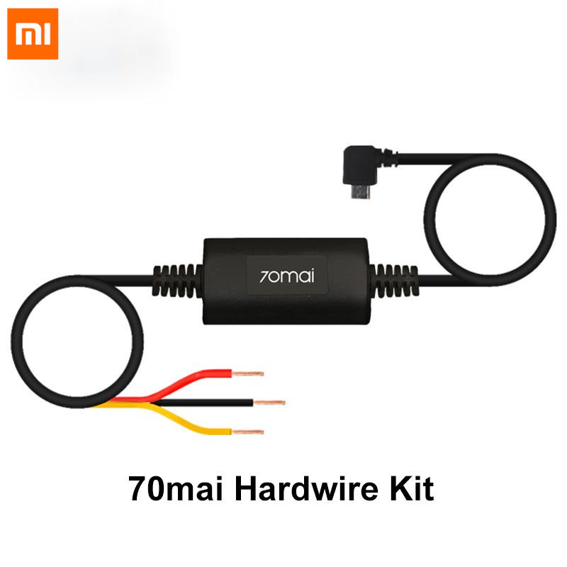 70mai Hardware kit Parking Surveillance Cable for 70mai 4K  A800 , WIDE, PRO 70mai Hardwire Kit for 24H Parking Monitor in Car