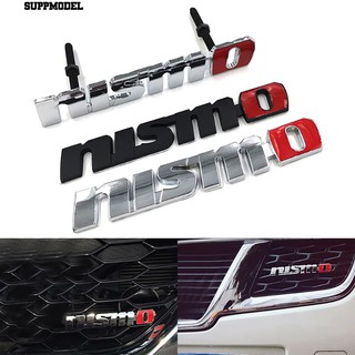 ⏲แฟชั่น Nismo 3D Metal โหลดสติกเกอร์ติดรถยนต์ DIY ยานพาหนะตกแต่งรูปลอก