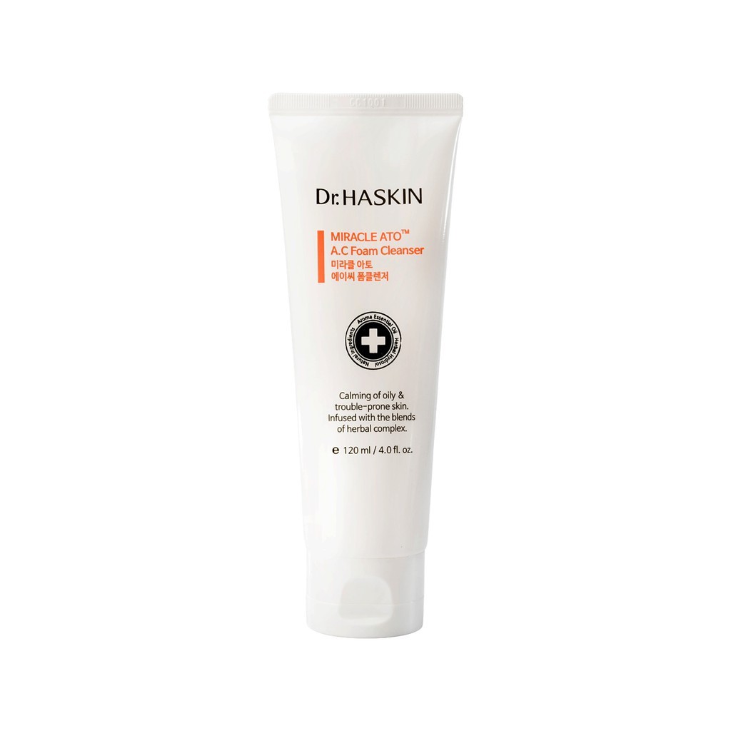 Dr.HASKIN Miracle ATO™ A.C Foam Cleanser 120 ml.