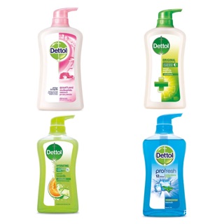 [1แถม1] Dettol เจลอาบน้ำ ครีมอาบน้ำ 500 ml  4สูตร