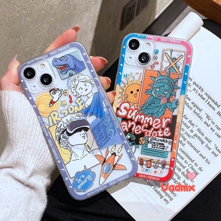 เคสโทรศัพท์มือถือ แบบนิ่ม ลายรูปปั้นเดวิด สําหรับ Huawei Mate 40 30 20 Pro P50 P40 P30 P20 Pro Nova 8i 8 7 6 Pro SE 7i 5 Pro 5T 5i 4 3 3i เคสไดโนเสาร์