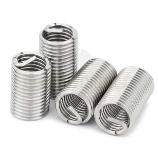 เกลียวสปริง ซ่อมเกลียว รีคอยล์ สแตนเลส 304 เกลียวมิล หยาบ M6 M8 M10 M12 / Insert Coil Thread Spring