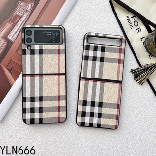 เคสโทรศัพท์มือถือ ป้องกัน ลายสก๊อต แบบพับได้ สไตล์คลาสสิก สําหรับ Samsung Z Flip4 ZFlip3 ZFlip 2 Z Flip1 2 3 4 5G