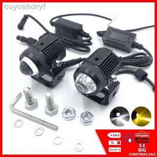 Mini Driving Light Spot Light Waterproof low for Motorcycle Motorcycle Headlight LED Bulbs H6 BA20D H4