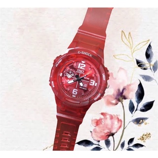 นาฬิกาข้อมือชาย Q&amp;O สายและเรือนส ทำจากยางซิลิโคนอย่างดีทนทาน ระบบQuartz analog 3 เข็ม