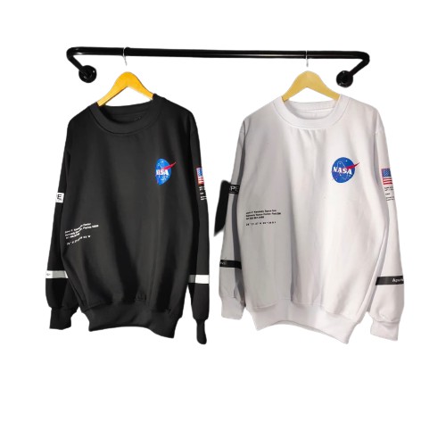 H&M Crewneck Nasa - คอกลม H&m - คอกลม Nasa H&M