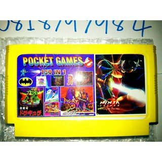 ตลับเกมส์รวม FAMICOM 150 IN 1