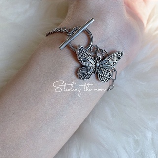 Butterfly Bracelet กำไลผีเสื้อคลาสสิค ตัวล็อก IO